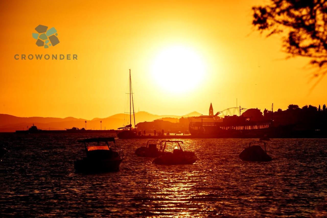 Crowonder Sun Dance Apartments With Heated Swimming Pool Seaview And Garden Sveti Filip i Jakov Bagian luar foto